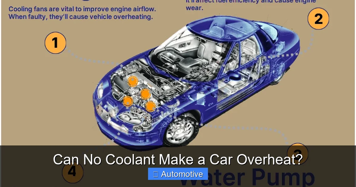Can No Coolant Make a Car Overheat?
