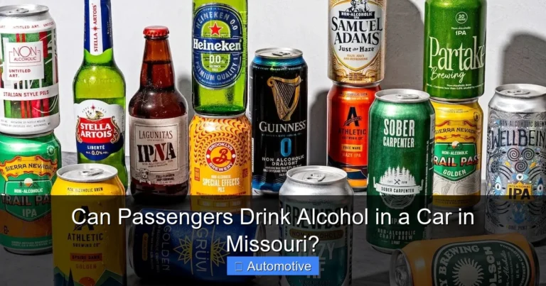Can Passengers Drink Alcohol in a Car in Missouri?