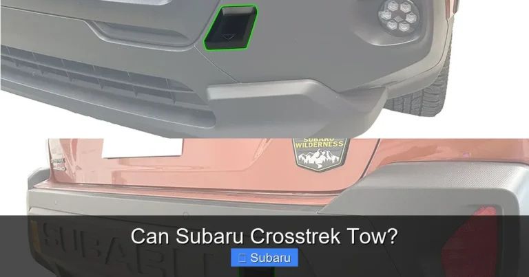 Can Subaru Crosstrek Tow?