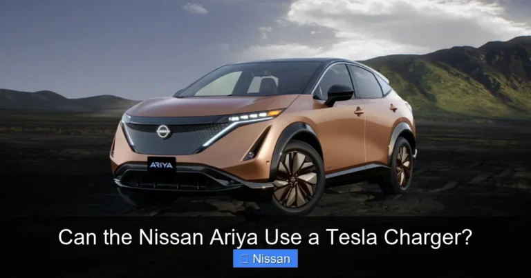 Can the Nissan Ariya Use a Tesla Charger?