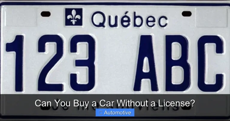 Can You Buy a Car Without a License?