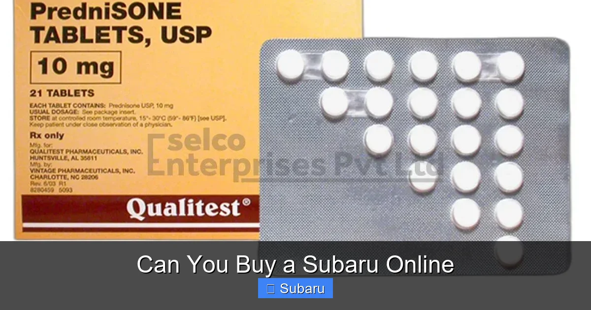Can You Buy a Subaru Online