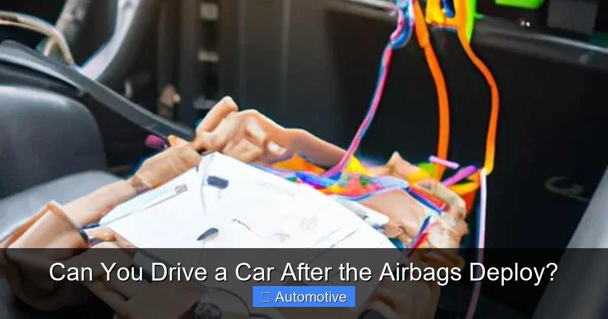 Can You Drive a Car After the Airbags Deploy?