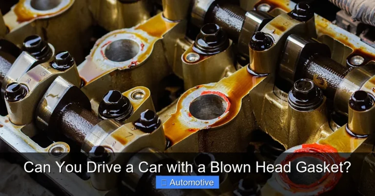 Can You Drive a Car with a Blown Head Gasket?