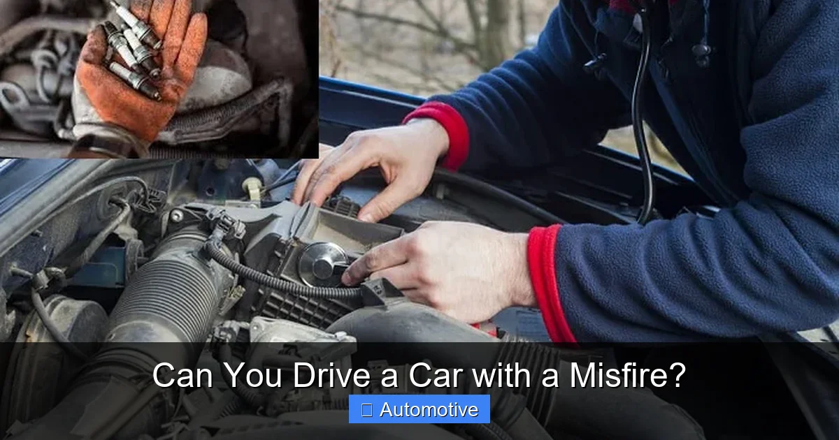 Can You Drive a Car with a Misfire?