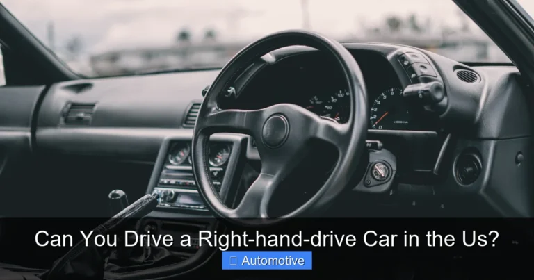 Can You Drive a Right-hand-drive Car in the Us?