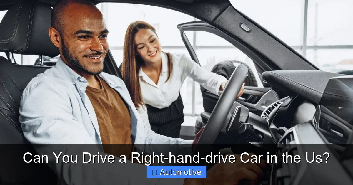 Can You Drive a Right-hand-drive Car in the Us?