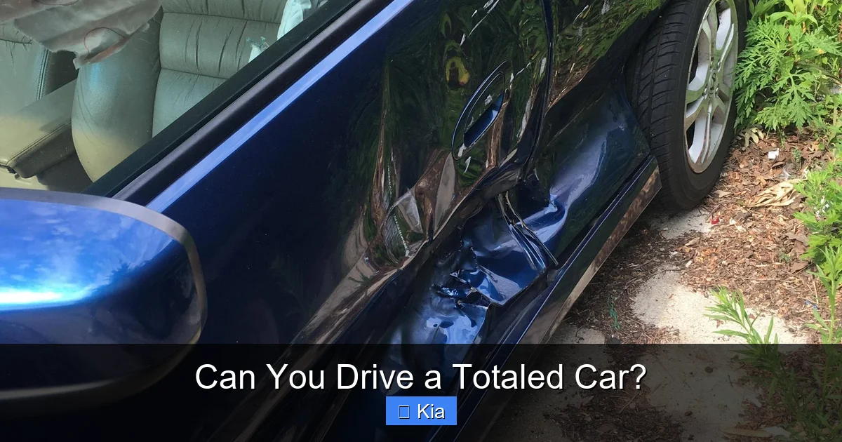 Can You Drive a Totaled Car?