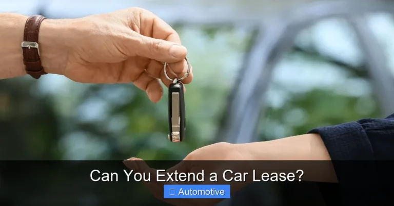 Can You Extend a Car Lease?