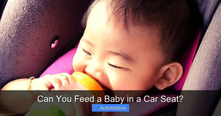 Can You Feed a Baby in a Car Seat?