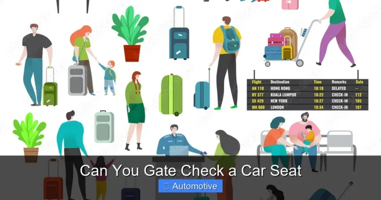 Can You Gate Check a Car Seat