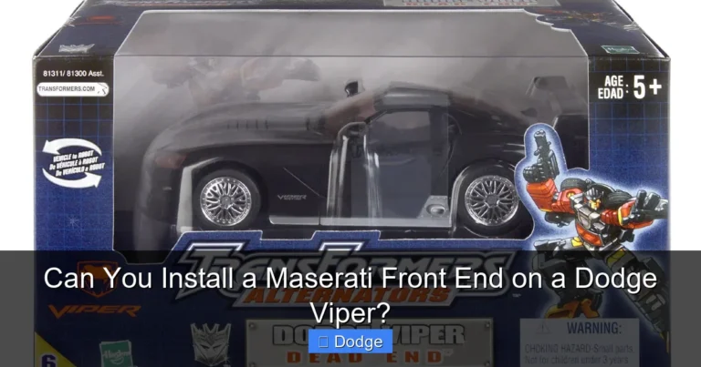 Can You Install a Maserati Front End on a Dodge Viper?