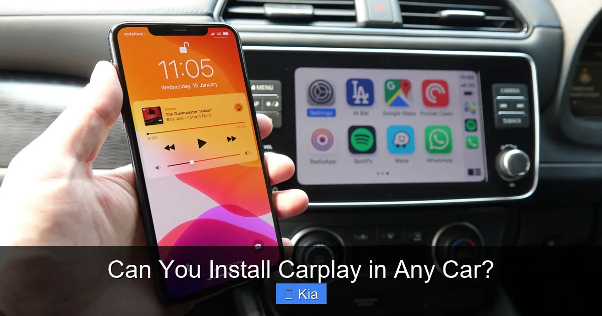 Can You Install Carplay in Any Car?