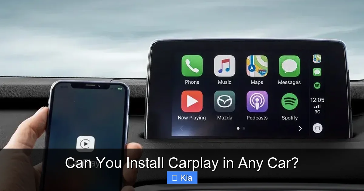 Can You Install Carplay in Any Car?