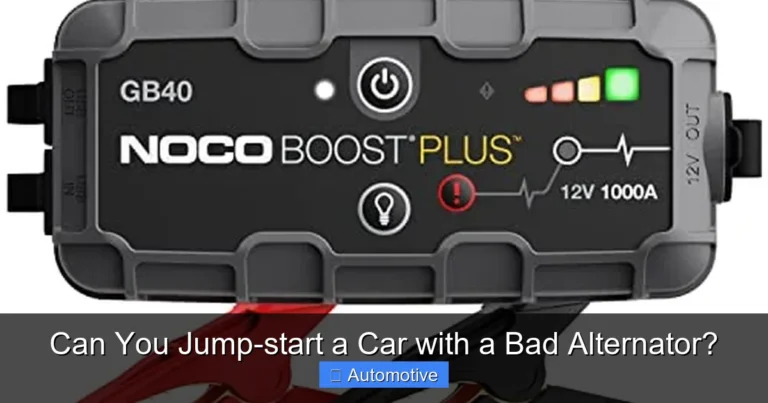 Can You Jump-start a Car with a Bad Alternator?