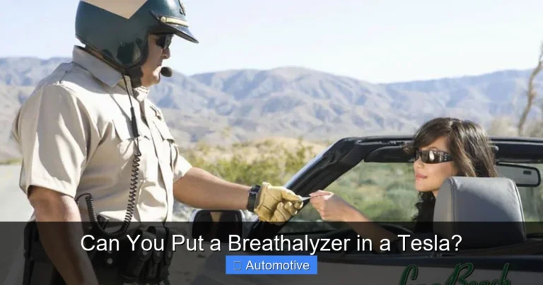 Can You Put a Breathalyzer in a Tesla?