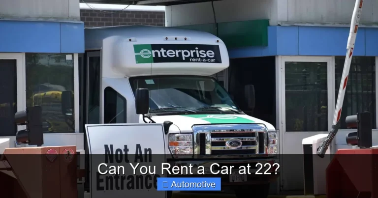 Can You Rent a Car at 22?