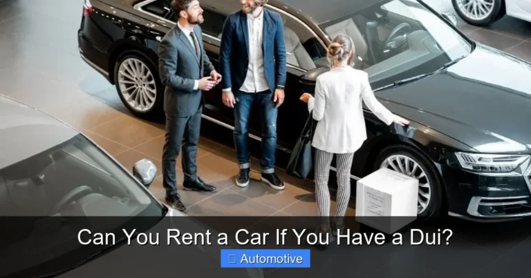 Can You Rent a Car If You Have a Dui?