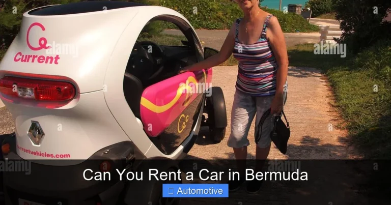 Can You Rent a Car in Bermuda
