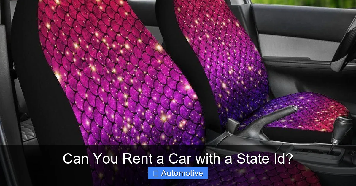 Can You Rent a Car with a State Id?
