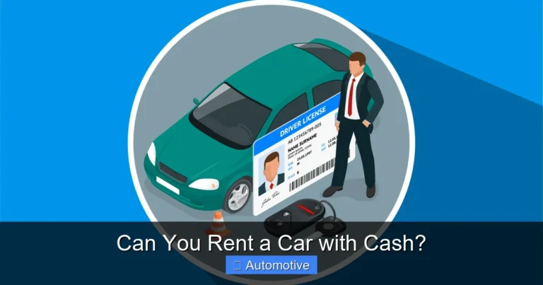 Can You Rent a Car with Cash?