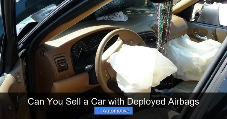 Can You Sell a Car with Deployed Airbags