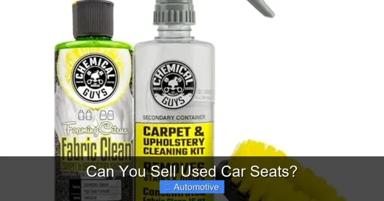 Can You Sell Used Car Seats?