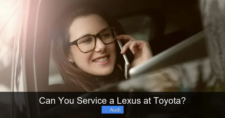 Can You Service a Lexus at Toyota?