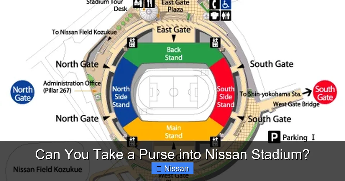 Can You Take a Purse into Nissan Stadium?