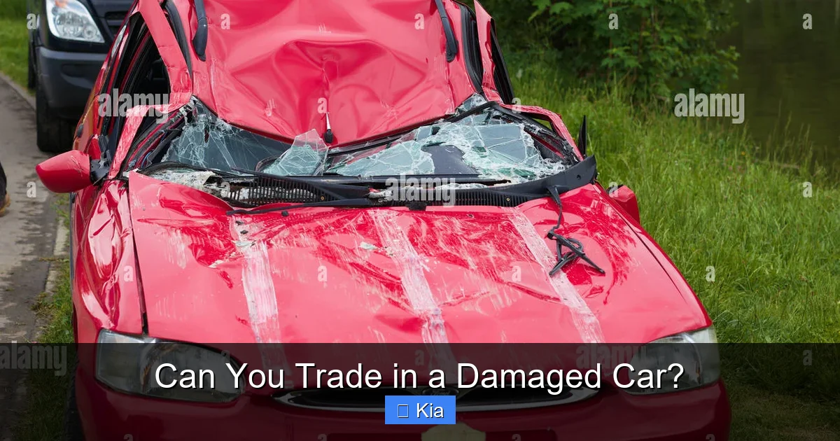 Can You Trade in a Damaged Car?