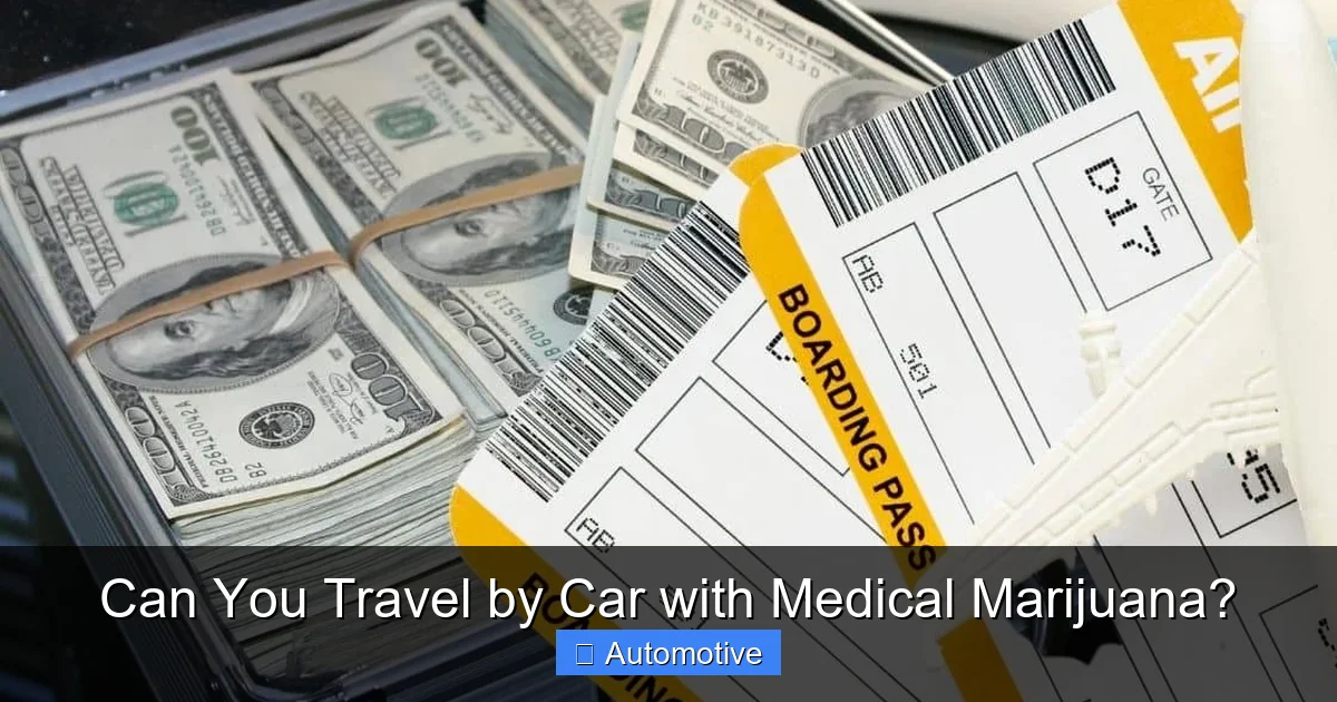 Can You Travel by Car with Medical Marijuana?