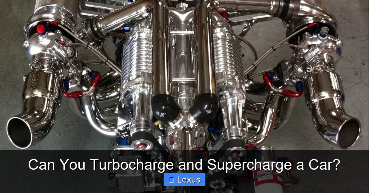 Can You Turbocharge and Supercharge a Car?