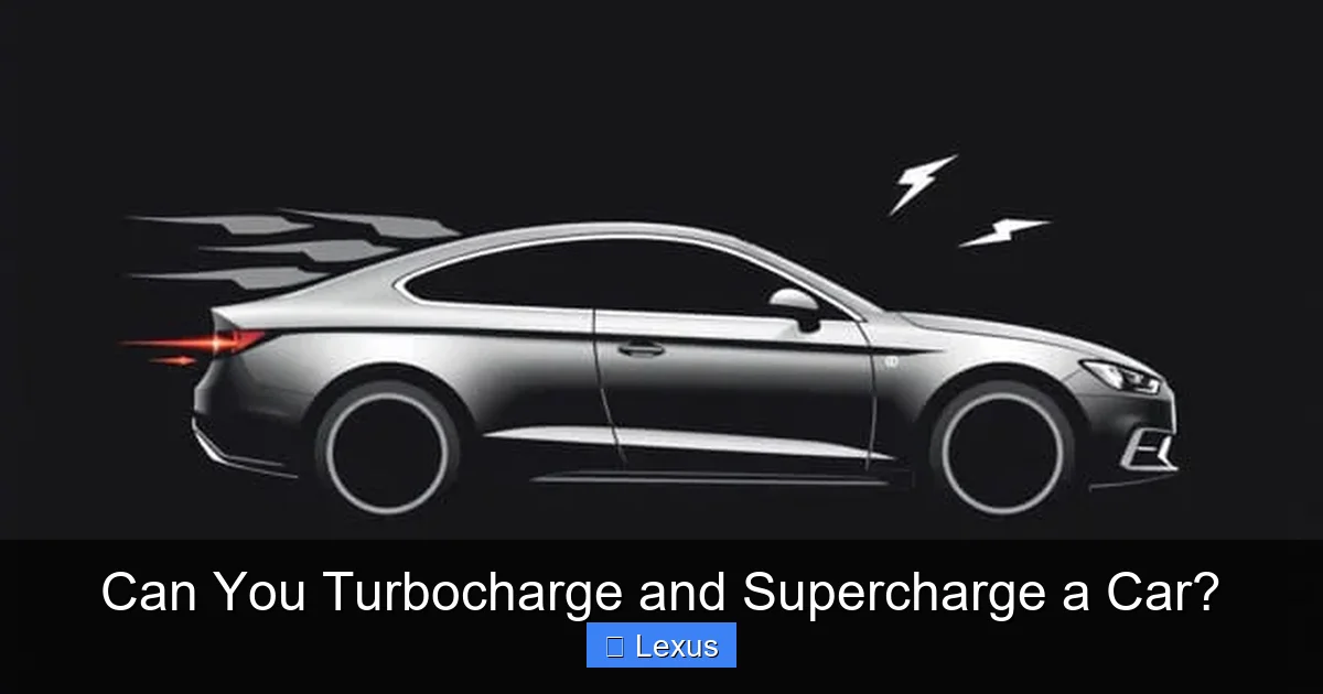 Can You Turbocharge and Supercharge a Car?