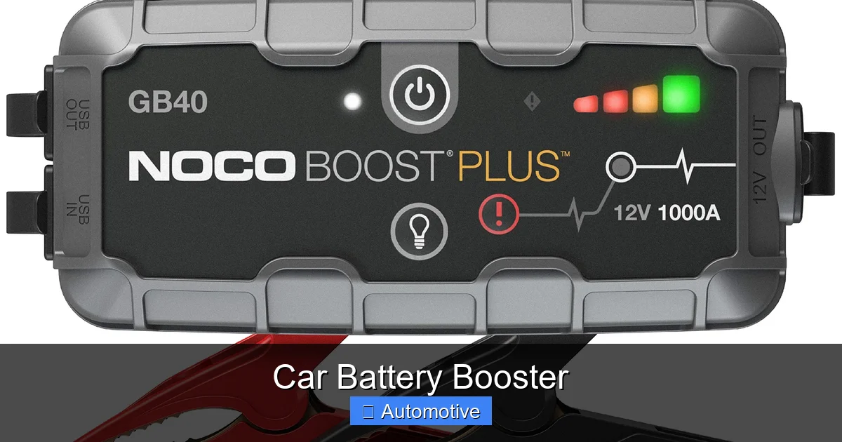 Car Battery Booster