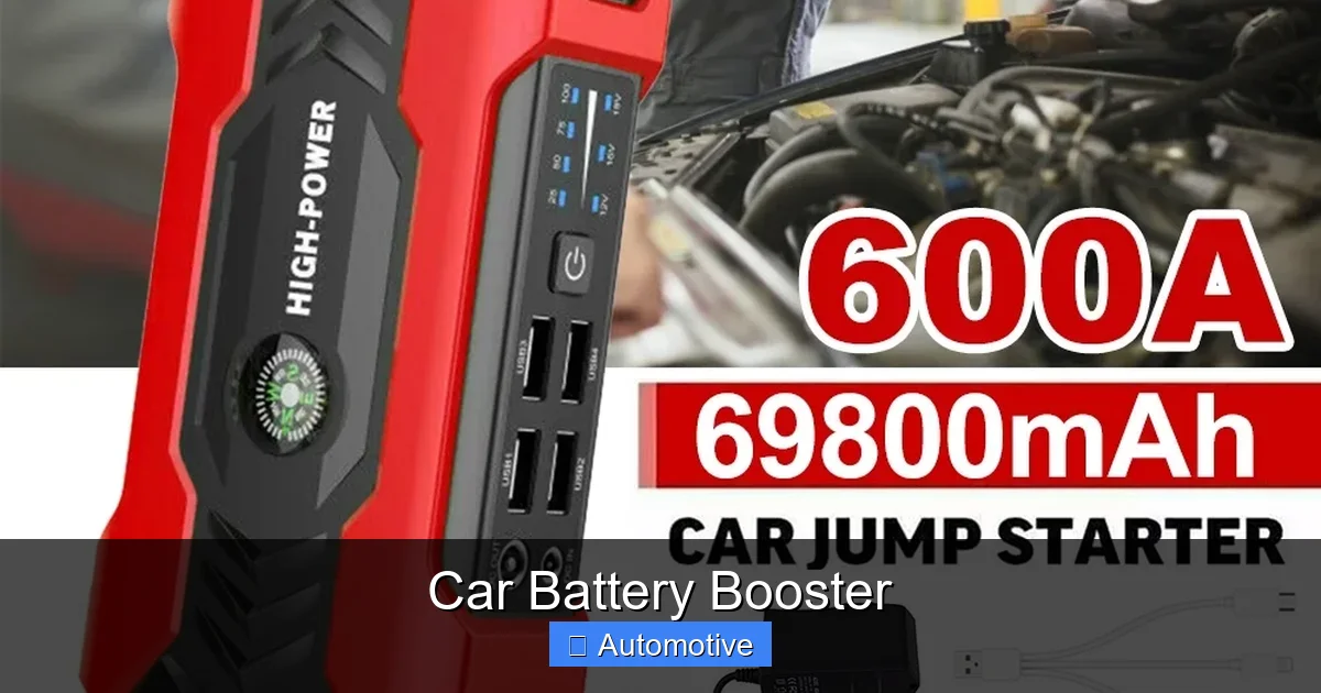 Car Battery Booster