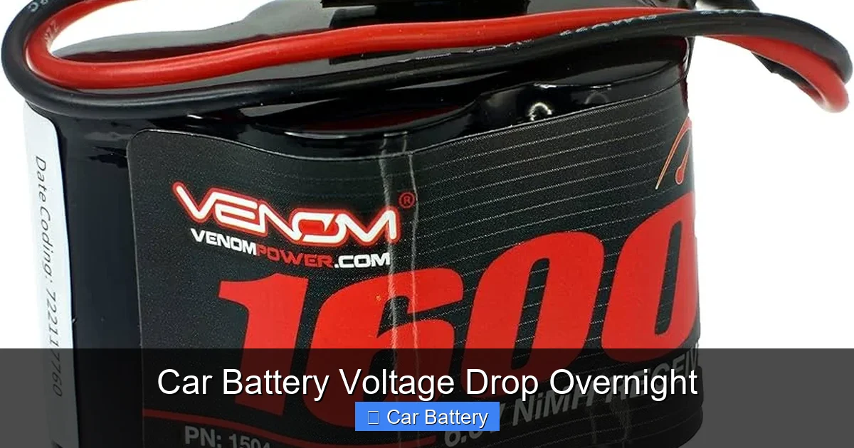 Car Battery Voltage Drop Overnight