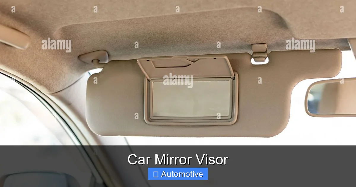Car Mirror Visor