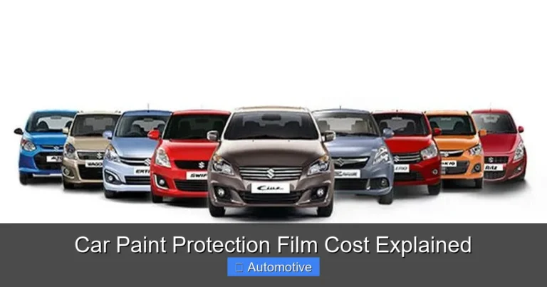 Car Paint Protection Film Cost Explained