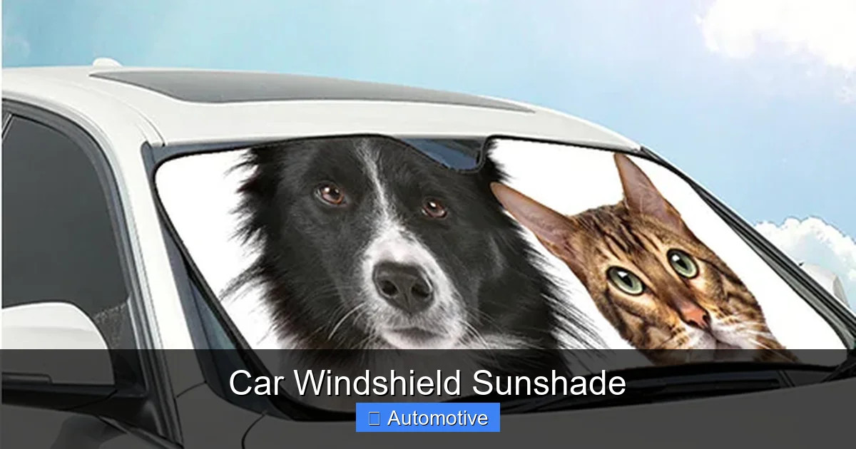Car Windshield Sunshade