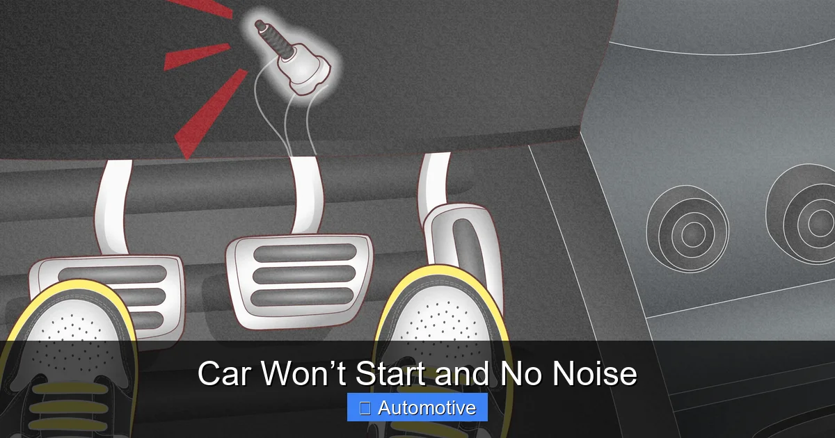 Car Won’t Start and No Noise