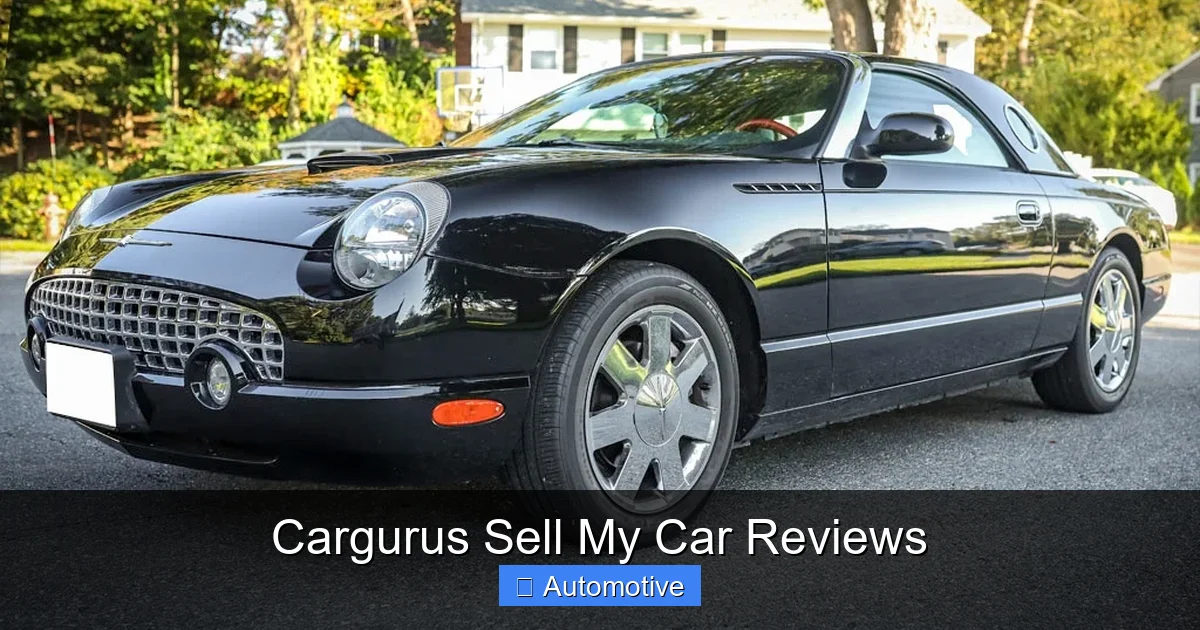 Cargurus Sell My Car Reviews