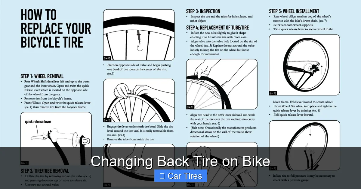 Changing Back Tire on Bike