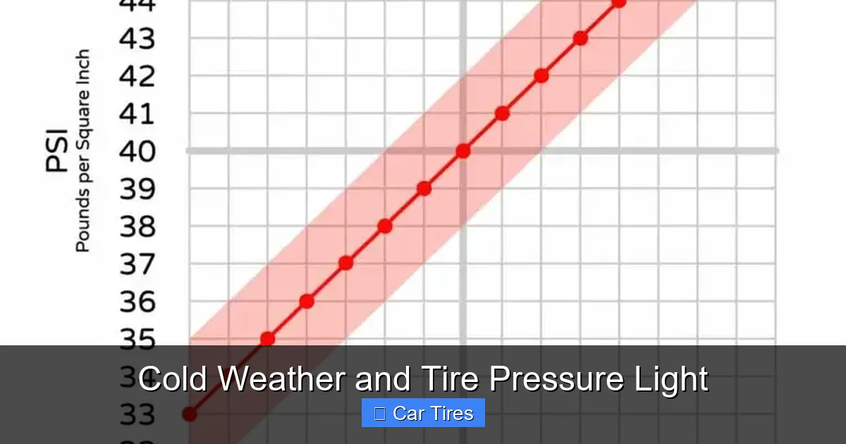 Cold Weather and Tire Pressure Light
