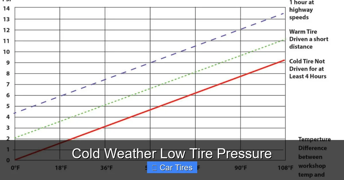 Cold Weather Low Tire Pressure