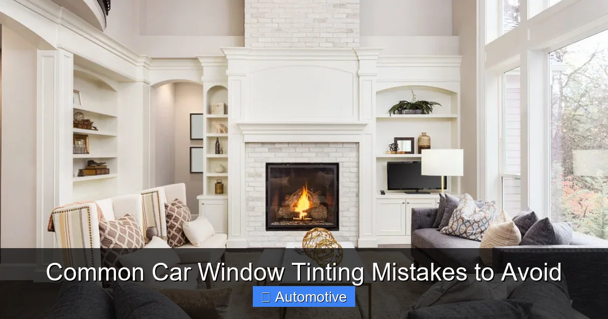 Common Car Window Tinting Mistakes to Avoid
