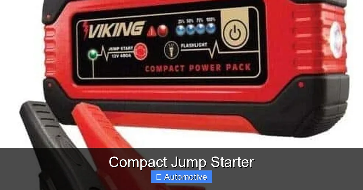 Compact Jump Starter