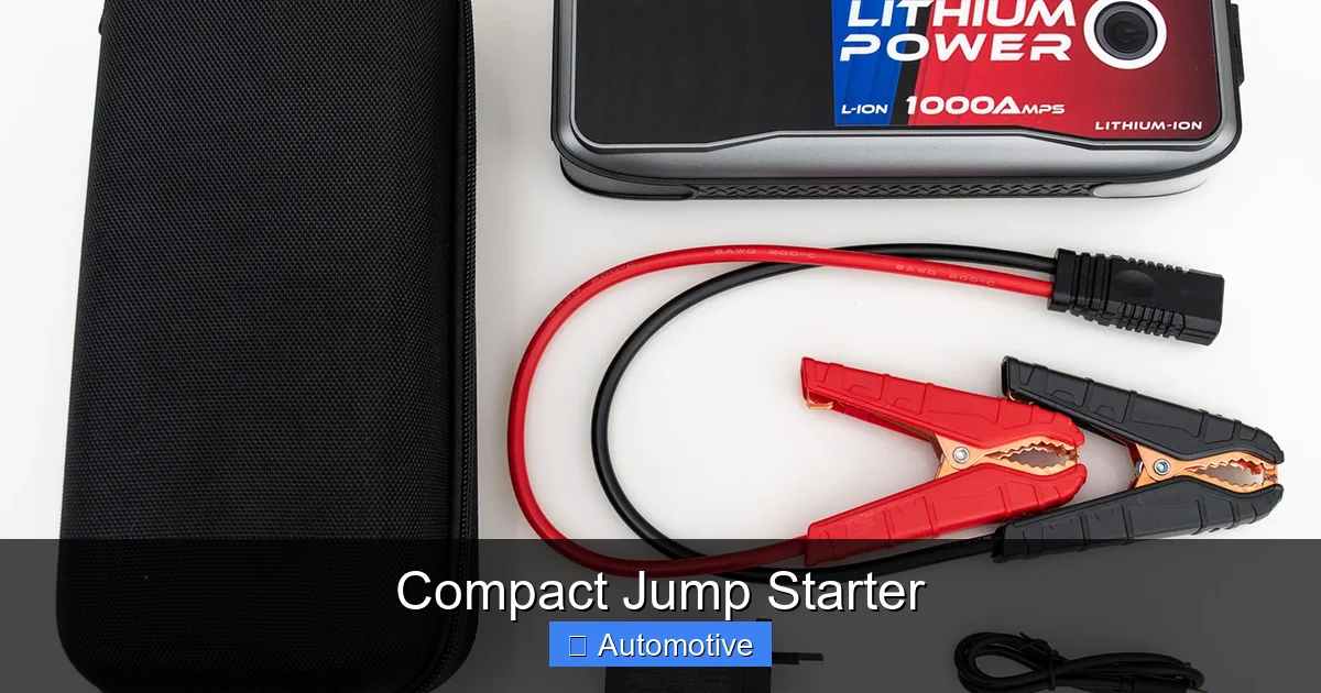 Compact Jump Starter