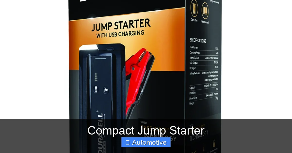 Compact Jump Starter