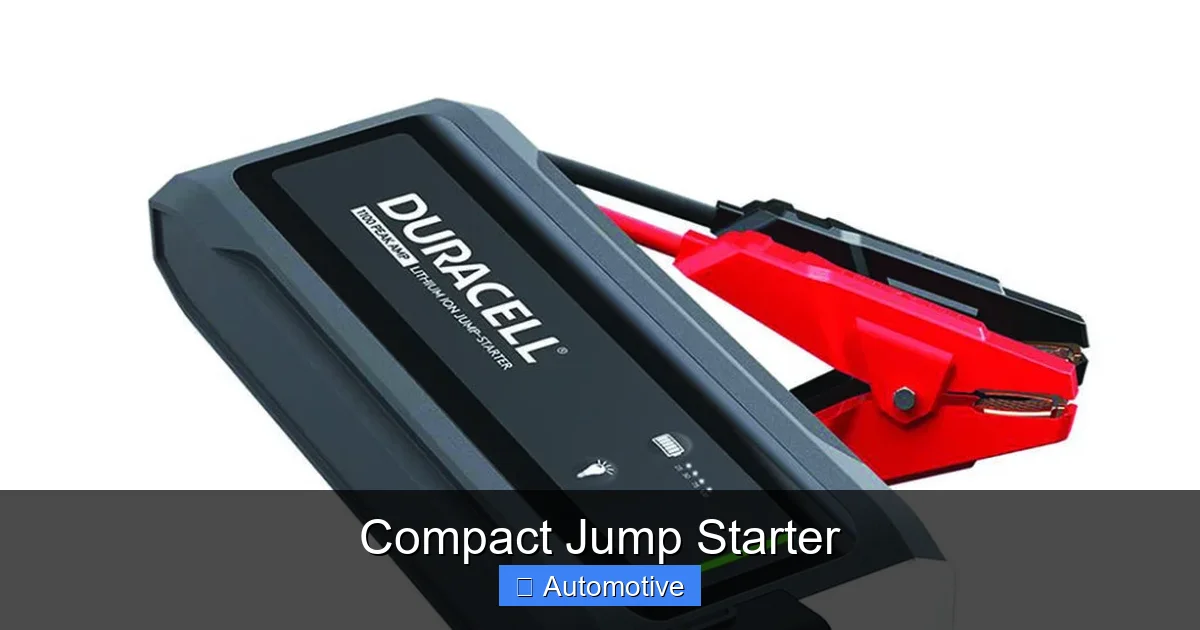 Compact Jump Starter