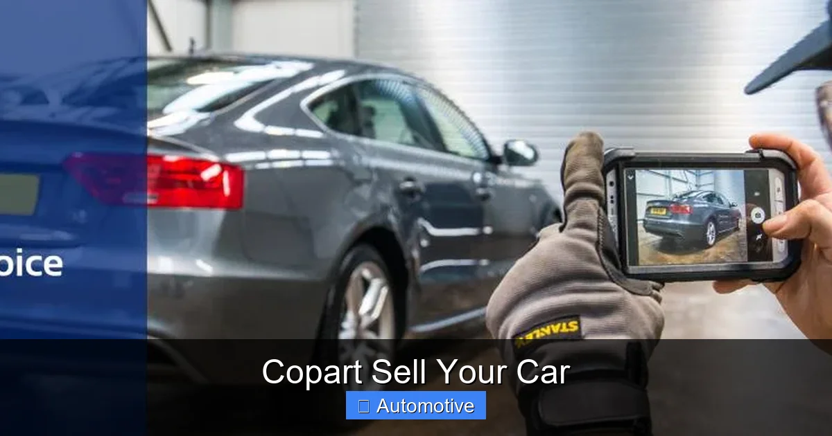 Copart Sell Your Car